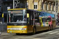VV 2110, Setra S 418 LE von Voyages Vandivinit, aufgenommen in der Stadt Luxemburg.  04.12.2019