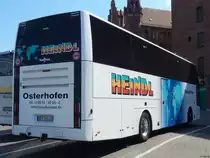 Van Hool EX15 von Heindl aus Deutschland in Stralsund am 26.05.2018
