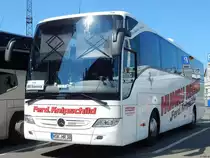 Mercedes Tourismo von Hunau Reisen -Knipschild aus Deutschland in Stralsund am 26.05.2018