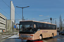 EW 1166, Setra S 416 UL von Emile Weber, gesehen am 28.02.2020 in der Stadt Luxemburg. 