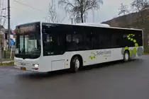 SL 3286, MAN Lion's City von Sales Lentz, gesehen am Bahnhof in Drauffelt am 23.11.2019.