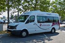 EW 1670, VW Crafter I von Emile Weber, gesehen in der Stadt Luxemburg. 10.07.2019