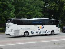 VDL Futura von Reise-Allianz/Optimal-Reisen Forsmann aus Deutschland im Stadthafen Sassnitz am 26.05.2018