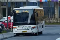 VS 3060, Setra S 416 LE von Autobus Stephany, gesehen am 06.02.2020 in Clervaux.