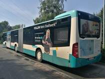Mercedes Citaro III der Neubrandenburger Verkehrsbetriebe in Neubrandenburg am 29.05.2018