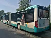 Mercedes Citaro III der Neubrandenburger Verkehrsbetriebe in Neubrandenburg am 29.05.2018