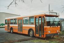 AMSA Chiasso Nr. 17/TI 145'617 Saurer/Hess SH am 9. Dezember 2008 Balerna, Depot