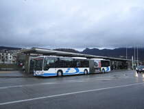 BOGG Nr. 200 ''Oensingen'' (Mercedes Citaro Facelift O530G) am 13.2.2020 beim Bhf. Olten