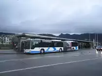 BOGG Nr. 200 ''Oensingen'' (Mercedes Citaro Facelift O530G) am 13.2.2020 beim Bhf. Olten