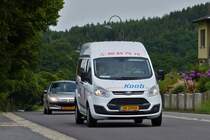 VK 2000, Ford Transit von Voyages Koob, in der Nähe von Wiltz. 18.06.2019