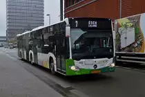 UC 8246, Mercedes Benz Citaro des Tice, in Belval Université. 04.03.2019