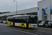 AS 5073,  Setra S 416 LE von AS Tours, am 14.03.2020 nahe dem Bahnhof in Mersch.