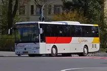 VU 4057, Mercedes Benz Integro von Voyages Unsen, aufgenommen in der Stadt Luxemburg. 29.03.2019