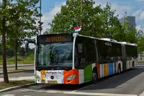VF 5646, Mercdes Benz Citaro des VDL, bei einer Sonderfahrt in der Stadt Luxemburg unterwegs. 23.06.2019