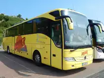 Mercedes Tourismo von Breuer aus Deutschland im Stadthafen Sassnitz am 02.06.2018
