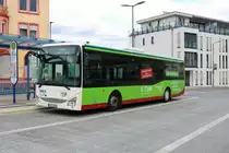 Stroh Bus IVECO Crossway am 21.03.20 in Bad Vilbel Bhf 