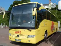 Mercedes Tourismo von Breuer aus Deutschland im Stadthafen Sassnitz am 02.06.2018