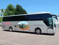 MAN Lion's Coach von Lassak-Reisen aus Deutschland im Stadthafen Sassnitz am 03.06.2018