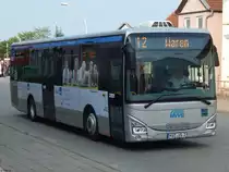Iveco Crossway der MVVG in Neubrandenburg am 03.06.2018