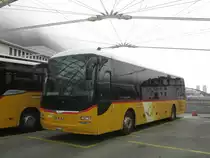 Postauto/Regie Chur GR 173 206 (MAN R12 Lion's Regio) am 4.2.2020 beim Bhf. Chur