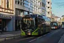 SL 3468, Volvo 7900 Hybrid von Sales Lentz, gesehen in den Straßen der Stadt Luxemburg. 04.12.2019

