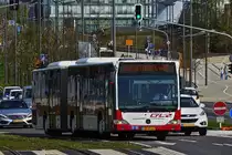 WK 8658, Mercedes Benz Citaro des CFL, unterwegs in der Stadt Luxemburg. 19.04.2019