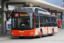 MAN Lion's City  Chur  (trotz Dachaufbau kein Hybrid), März 2020