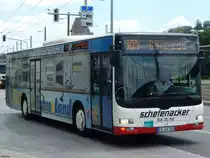 MAN Lion's City von Schefenacker aus Deutschland in Esslingen am 18.06.2018