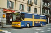 AutoPostale Ticino Nr. 532/TI 149'551 Setra am 9. Dezember 2008 Lugano, Centro (mit Vollwerbung fr die  IKEA )