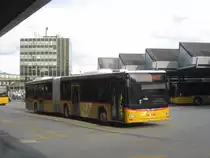 Postauto/PU SteinerBus Nr. 10 (MAN A23 Lion's City G) am 3.3.2020 beim Bhf. Bern