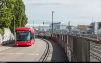 BERNMOBIL Trolley 32 als umgeleitete Linie 11 nach Holligen am 22. September 2019 in der Stadtbachstrasse.