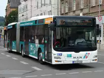 MAN Lion's City der Städtischer Verkehrsbetrieb Esslingen in Esslingen am 18.06.2018