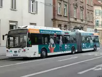 Van Hool AG300T der Städtischer Verkehrsbetrieb Esslingen in Esslingen am 18.06.2018