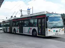 Van Hool AG300T der Städtischer Verkehrsbetrieb Esslingen in Esslingen am 18.06.2018