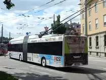 Solaris Urbino 18 MetroStyle der Städtischer Verkehrsbetrieb Esslingen in Esslingen am 18.06.2018