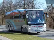 Mercedes Tourismo von M�ller Reisen aus Deutschland in Sassnitz am 03.04.2015