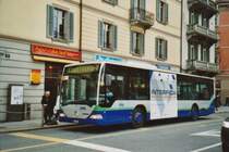 TPL Lugano Nr. 11/TI 207'011 Mercedes Citaro am 9. Dzember 2008 Lugano, Centro