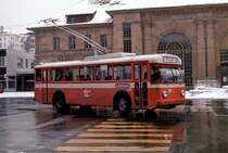 La Chaux de Fonds, April 1977. Digitalisiert von einem Kodak Farbdia
