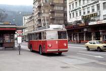 Biel, April 1977 . Digitalisiert von einem Kodak Farbdia