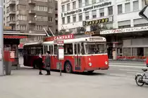 Biel, April 1977 . digitalisiert von einem Kodak Farbdia