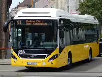 Volvo 7900 Hybrid der SSB in Stuttgart am 18.06.2018