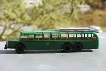 BREKINA MB-BUS O 10000  SAARPOST 
Seltenes Sammlermodell: 1:87-BREKINA-Modell des von 1938-41 mit 250 Stück gebauten
Saarland-Busses...am 12.4.2020....