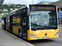 Mercedes CapaCity der SSB in Stuttgart am 18.06.2018