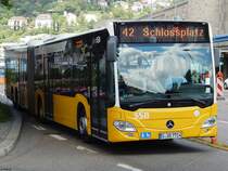 Mercedes CapaCity der SSB in Stuttgart am 18.06.2018