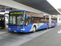 VZO - Mercedes Citaro Gelenkbus Nr.107 ZH 745107 unterwegs auf der Linie 925 im Meilen am 29.11.2008