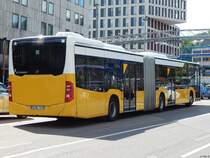 Mercedes Citaro III Hybrid der SSB in Stuttgart am 19.06.2018