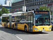 Mercedes Citaro III Hybrid der SSB in Stuttgart am 19.06.2018