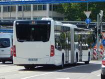 Mercedes Citaro III Hybrid der SSB in Stuttgart am 19.06.2018