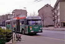 Basel BVB, April 1980, Digitalisiert von einer Kodak-Folie.