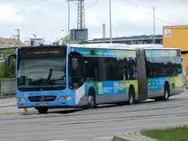 Mercedes Citaro II der SWU in Ulm am 19.06.2018